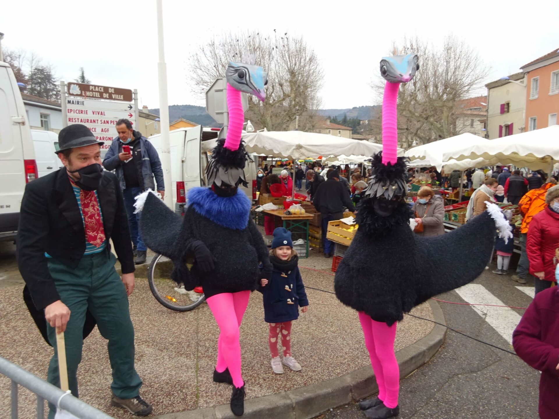 La nouvelle année fêtée par la compagnie