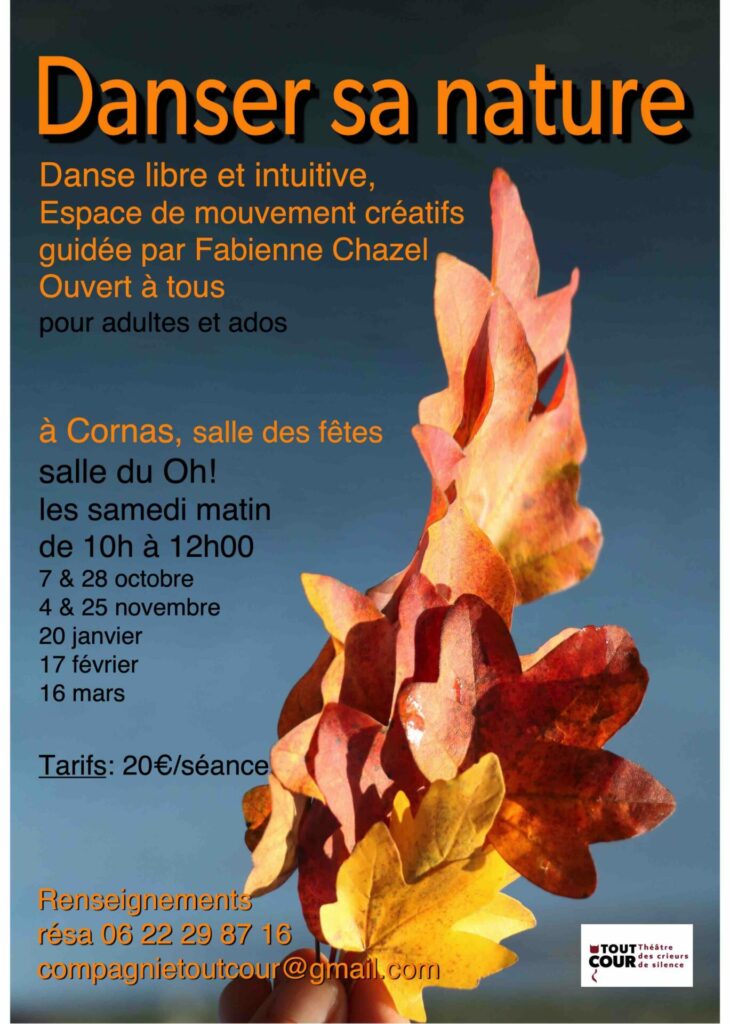 atelier danse Libre et intuitive